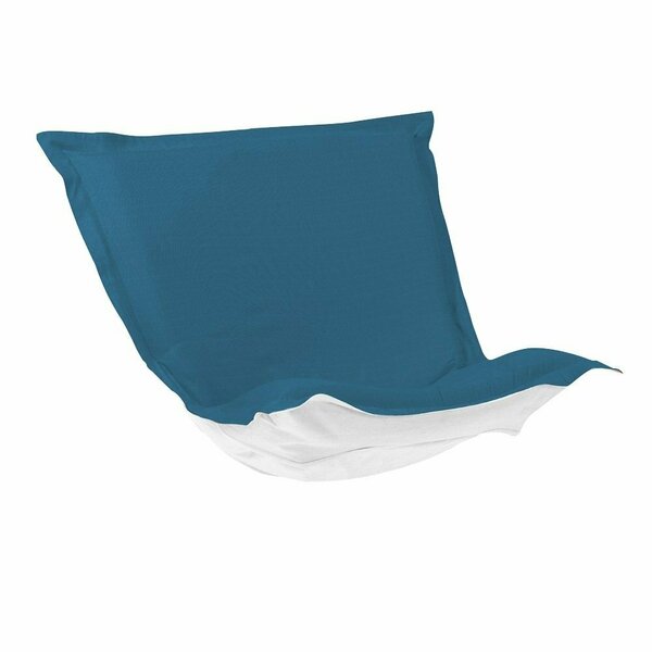 Howard Elliott Puff Chair Cover sunbrella Outdoor seascape Turquoise QC300-298